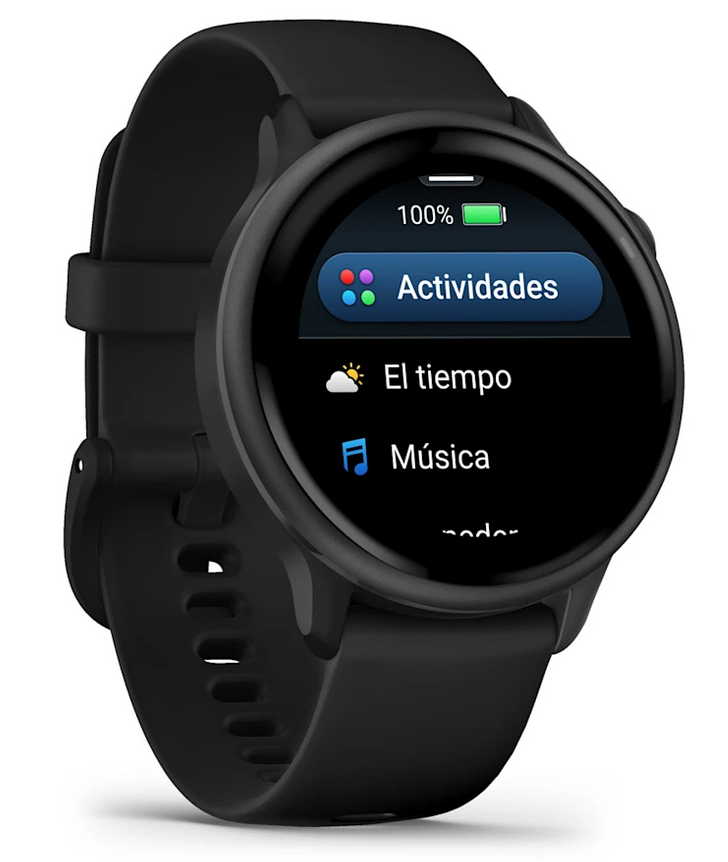 vívoactive® 6 Negro con correa negra